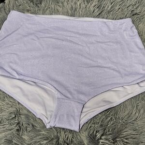 Victoria's Secret Shimmering Lavender Bathing Suit Bottom